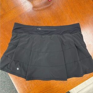 Lululemon Athletica Black Skater Mini Skirt